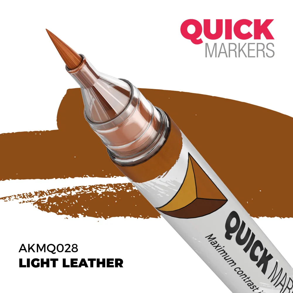 AK Interactive MQ028 Quick Marker Light Leather