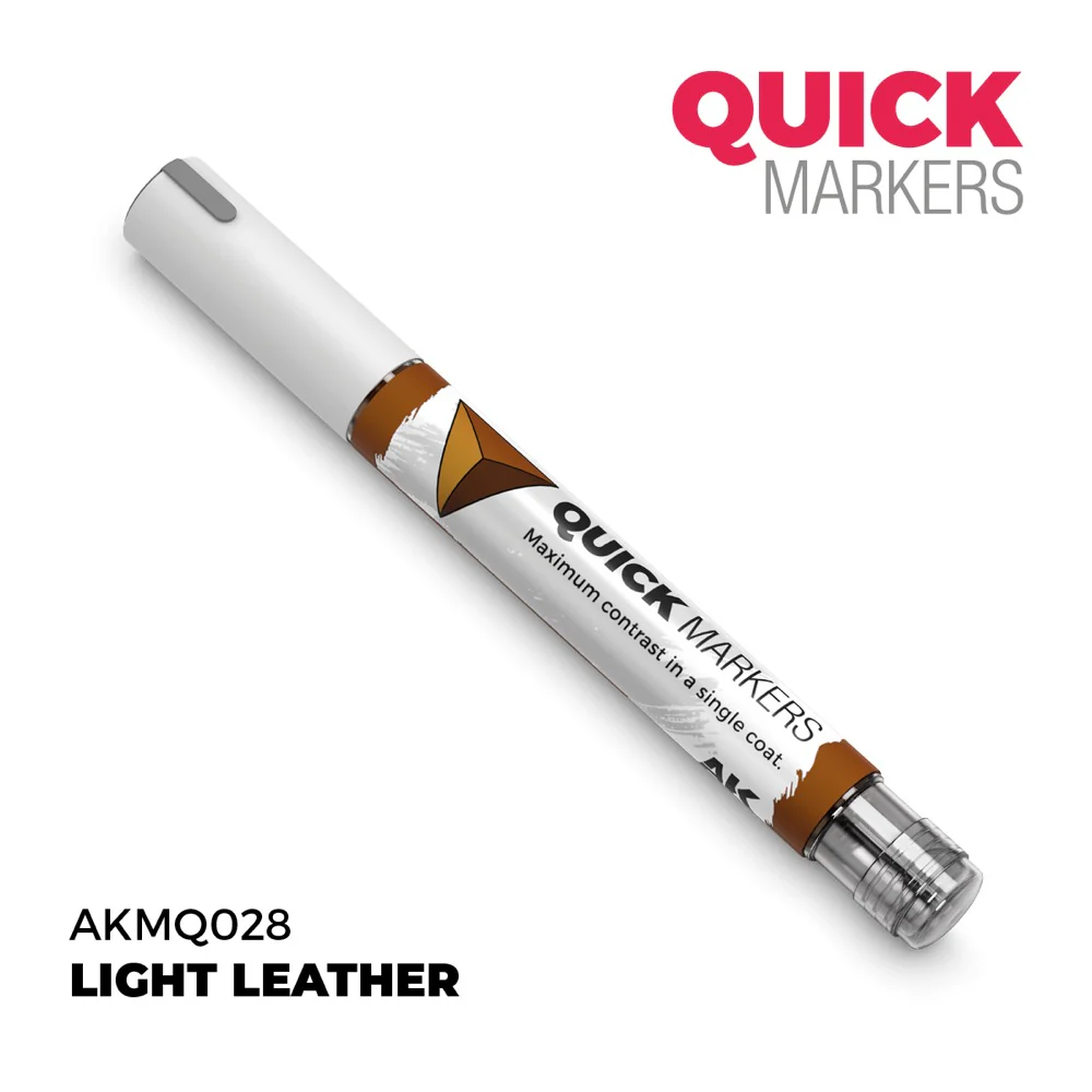 AK Interactive MQ028 Quick Marker Light Leather - Image 2