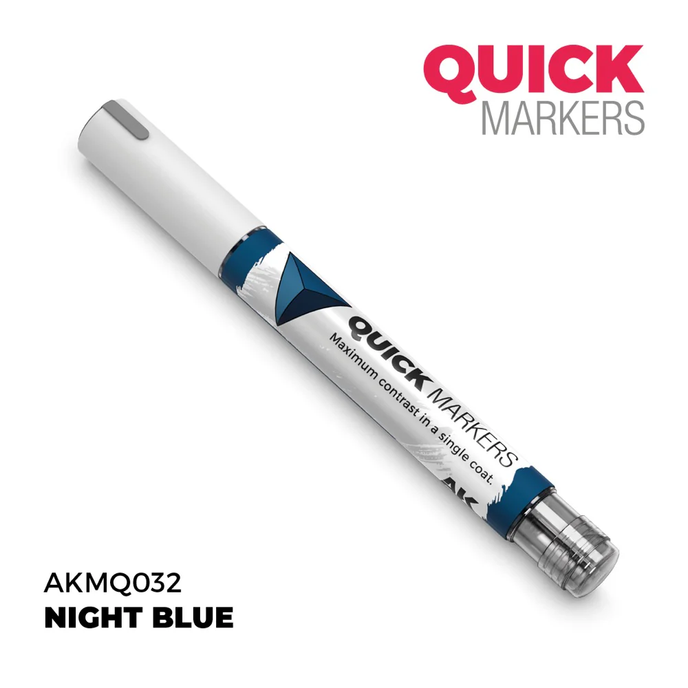 AK Interactive MQ032 Quick Marker Night Blue - Image 2