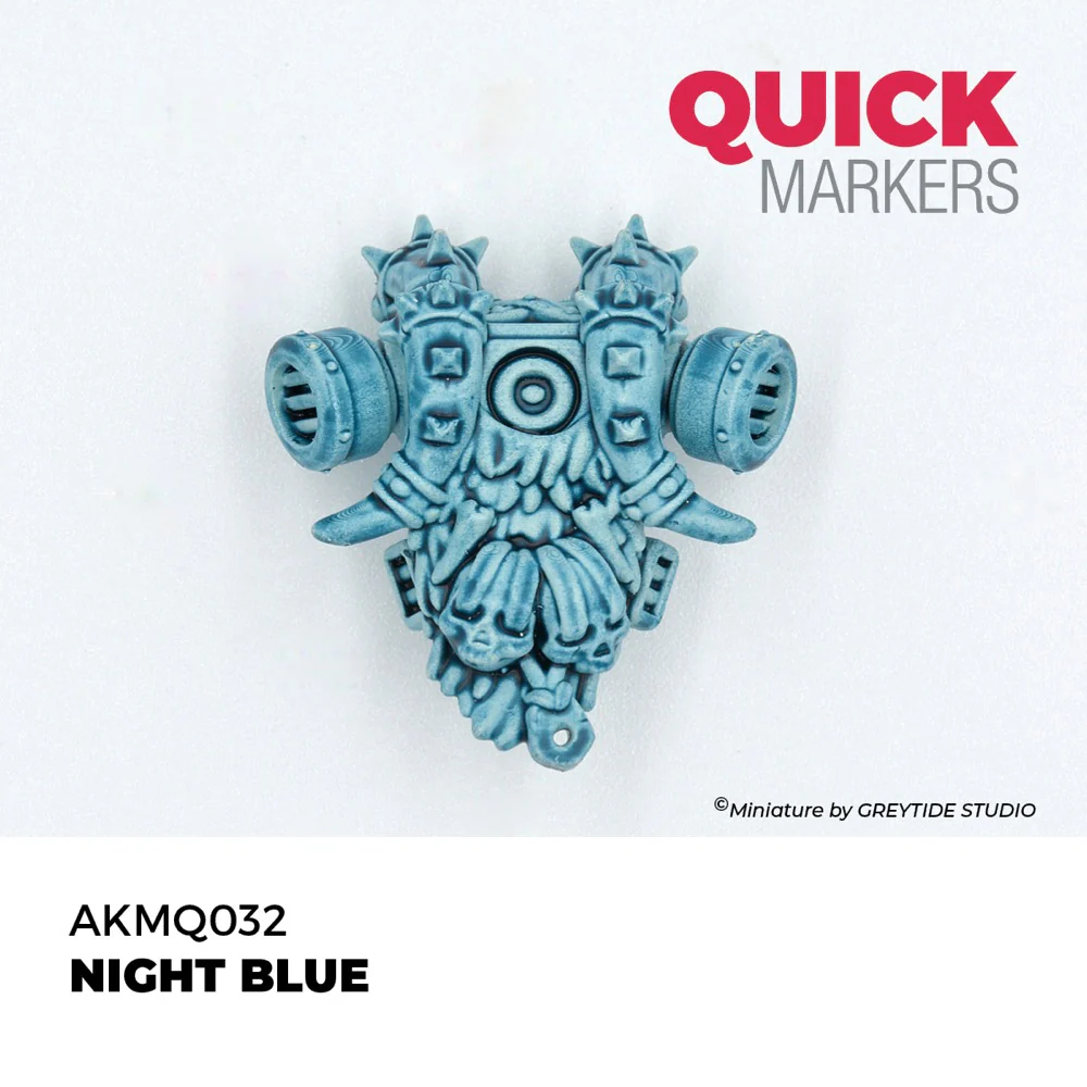 AK Interactive MQ032 Quick Marker Night Blue - Image 3