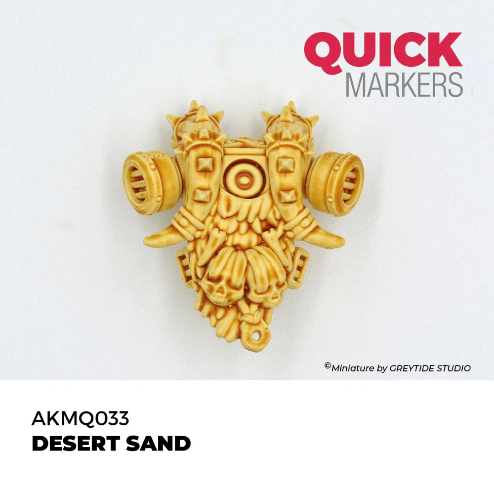 AK Interactive MQ033 Quick Marker Desert Sand - Image 3
