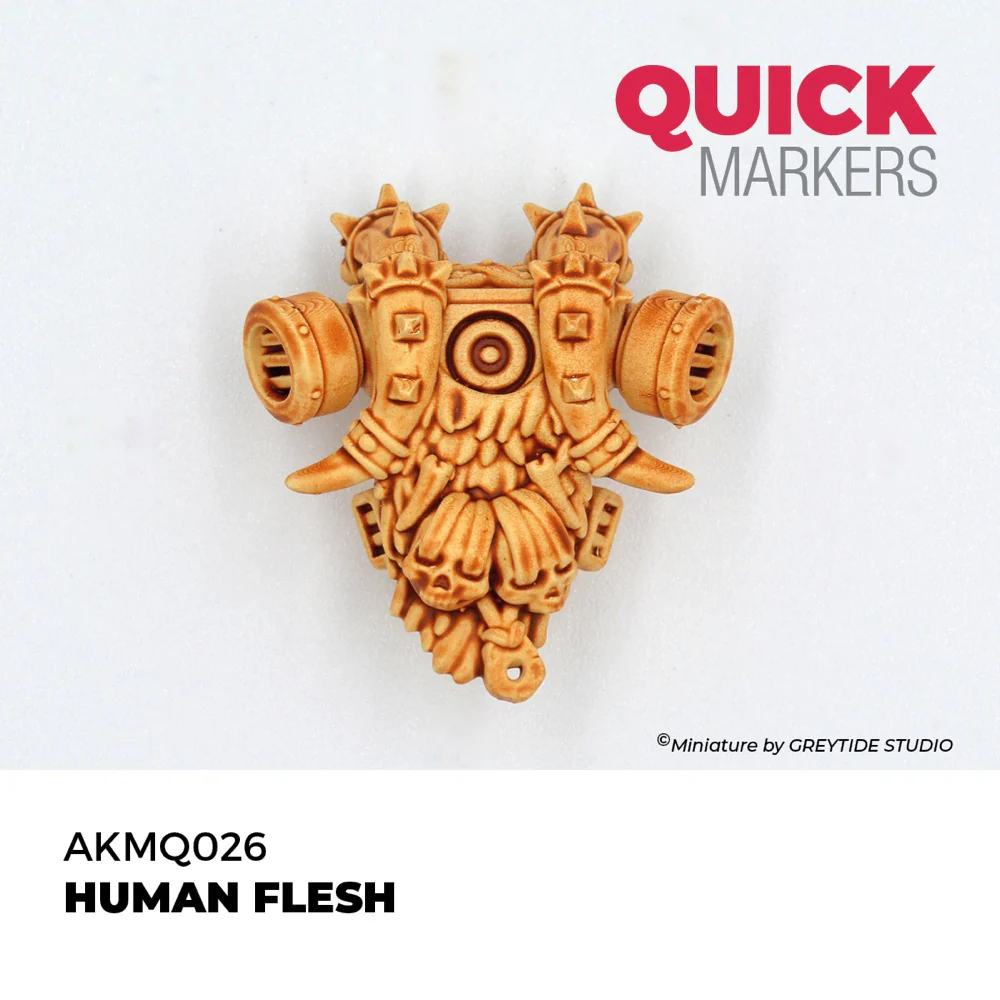 AK Interactive MQ103 Quick Marker Set Humans 5 Colour Set - Image 10