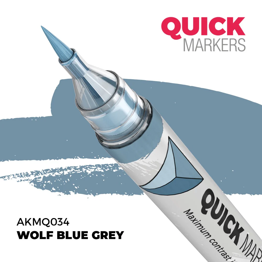 AK Interactive MQ104 Quick Marker Set Imperial Troopers 5 Colour Set - Image 6
