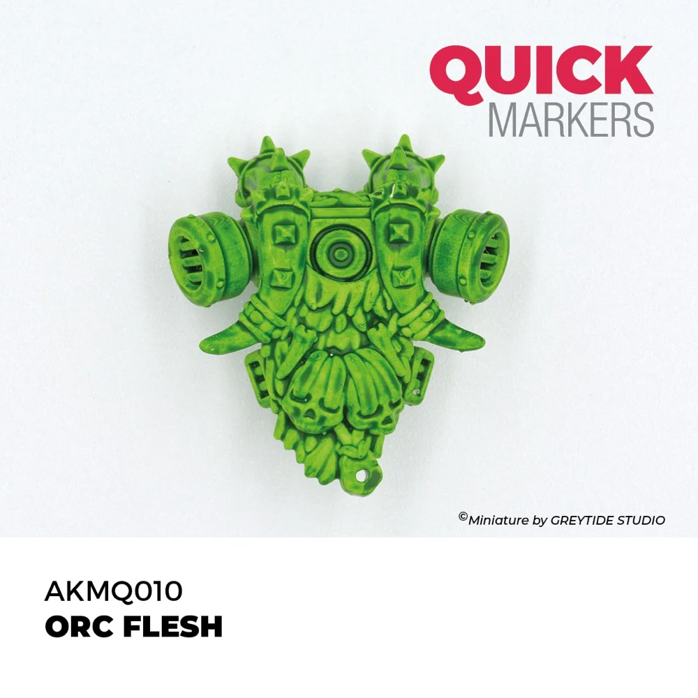 AK Interactive MQ106 Quick Marker Set Orcs 5 Colour Set - Image 7