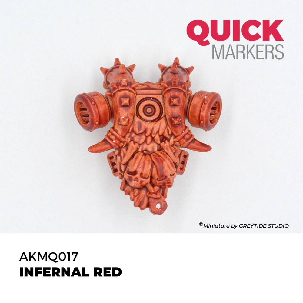 AK Interactive MQ106 Quick Marker Set Orcs 5 Colour Set - Image 8