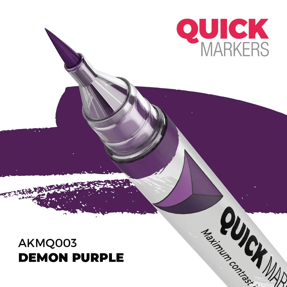 AK Interactive MQ109 Quick Marker Set Dragons & Beasts 5 Colour Set - Image 3