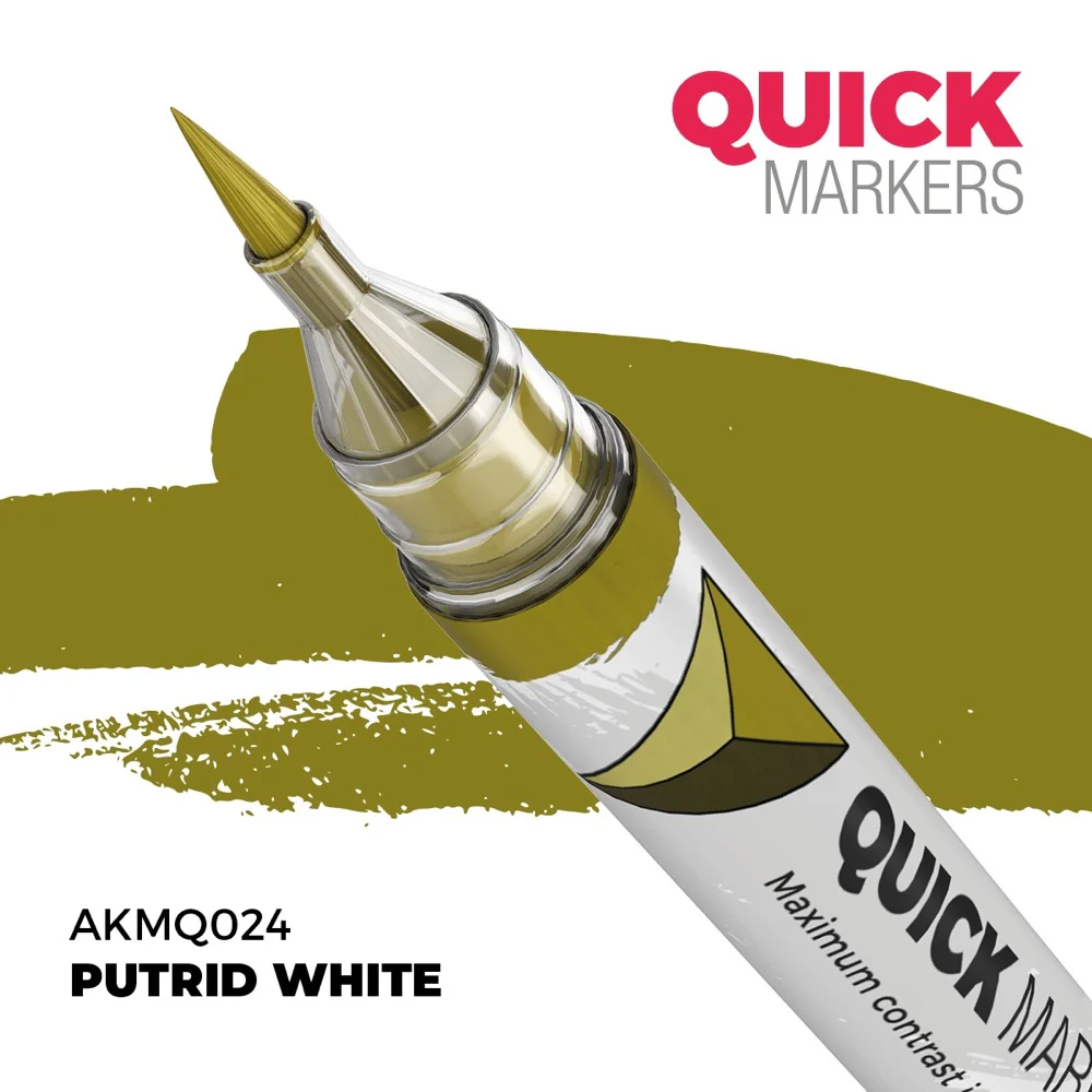 AK Interactive MQ110 Quick Marker Set Skeletons 5 Colour Set - Image 4