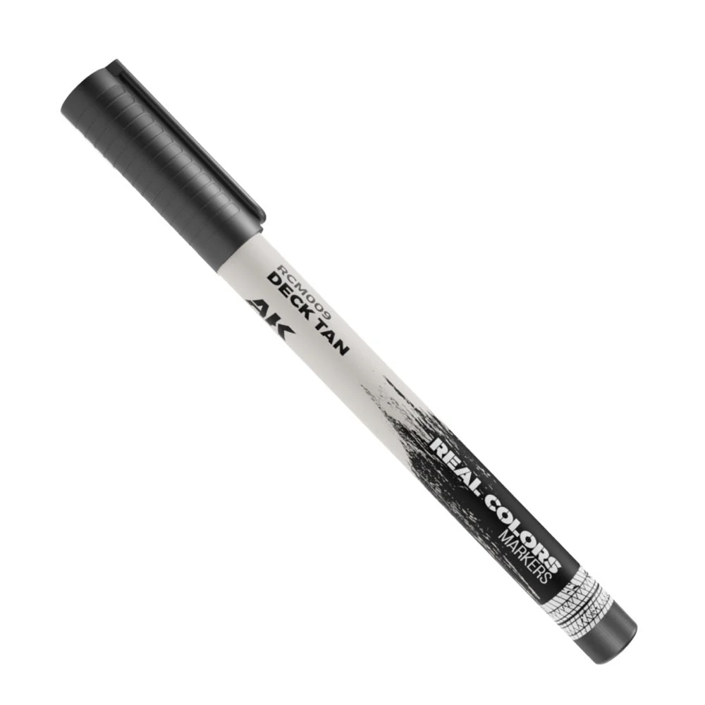 AK interactive RC009 Real Colors Markers Deck Tan