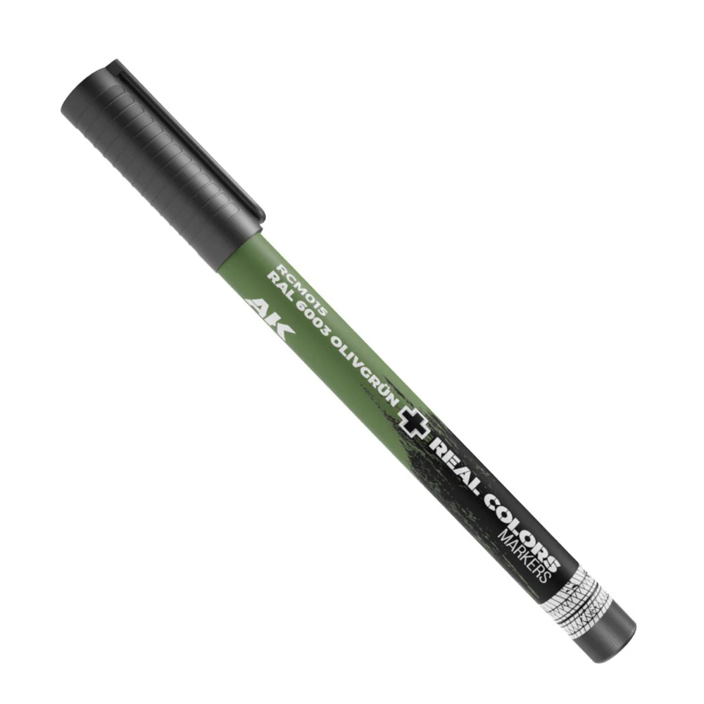 AK interactive RC015 Real Colors Markers RAL 6003 Olivgrun