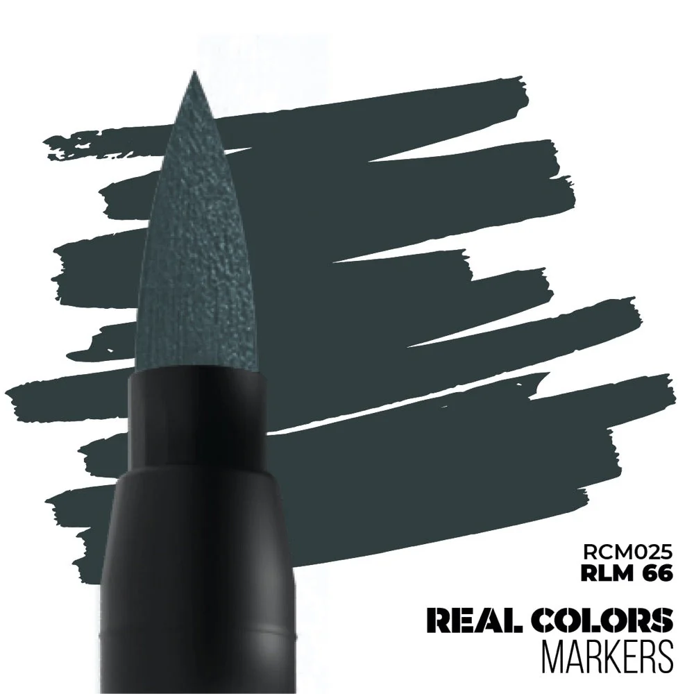 AK interactive RC025 Real Colors Markers RLM 66 - Image 2