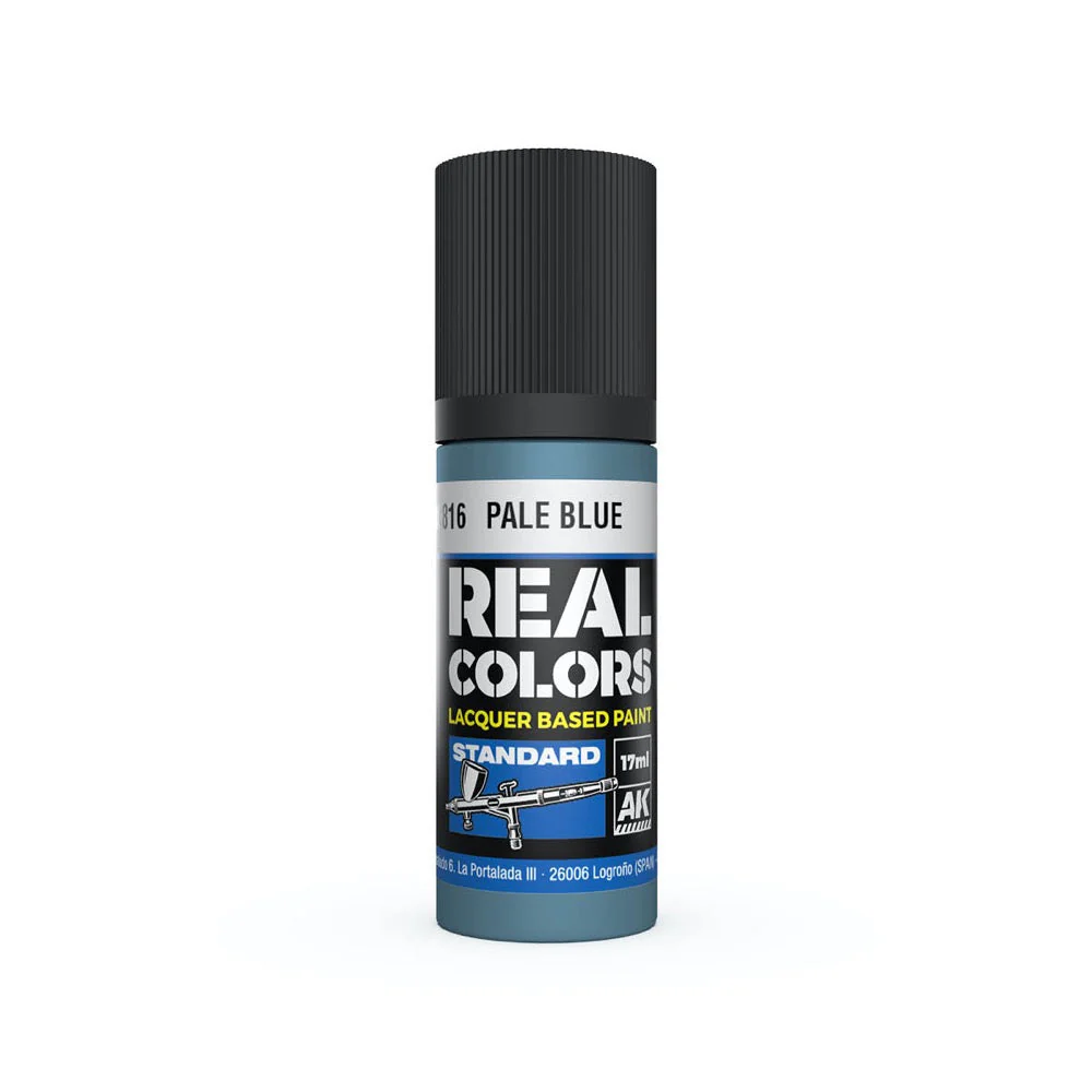 AK Interactive RC816 Real Colors Pale Blue 17ml Lacquer Paint