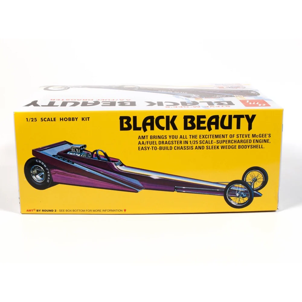AMT 1214 1/25 Steve McGee Black Beauty Wedge Dragster - Image 3