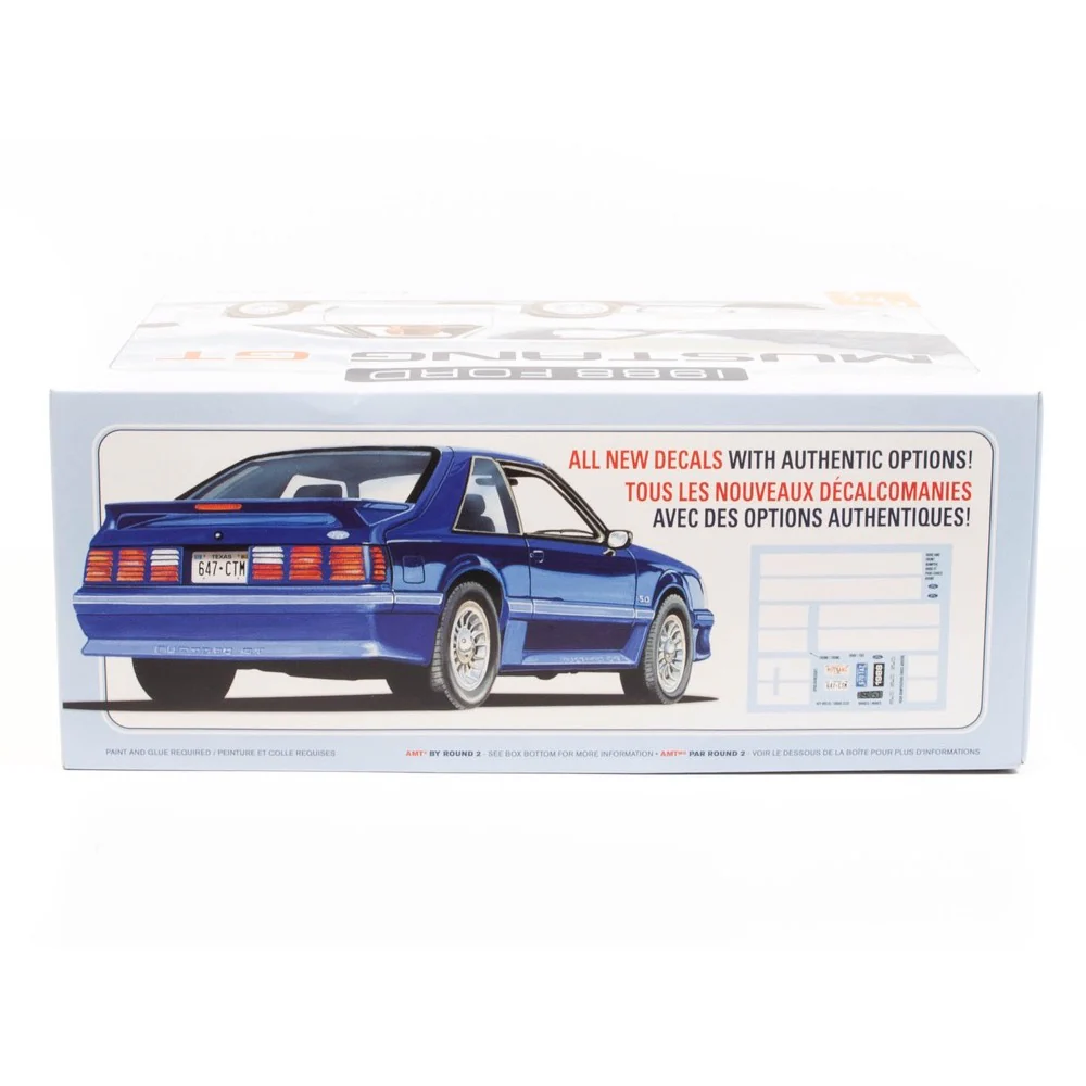 AMT 1216M 1/25 1988 Ford Mustang 2T - Image 3