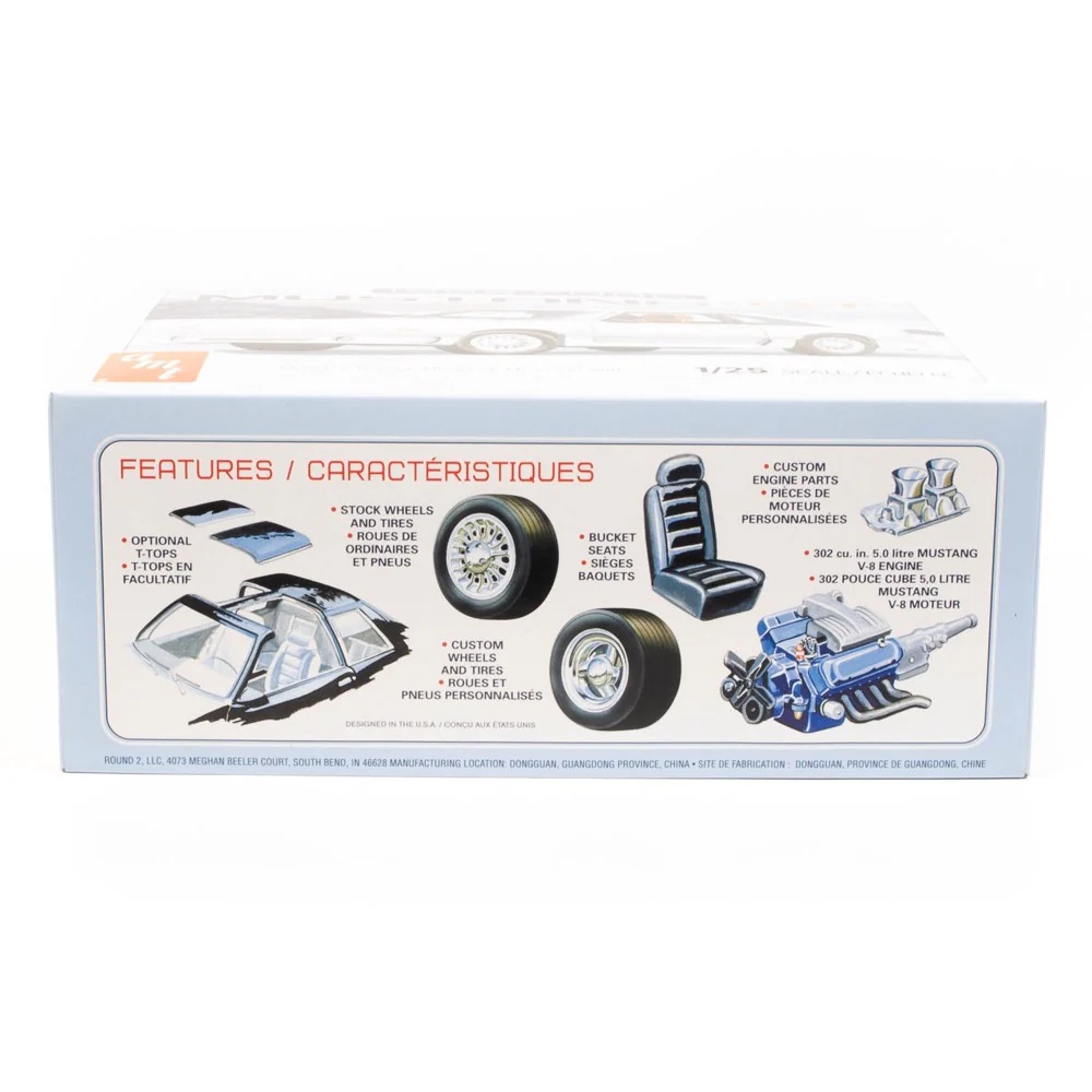 AMT 1216M 1/25 1988 Ford Mustang 2T - Image 4