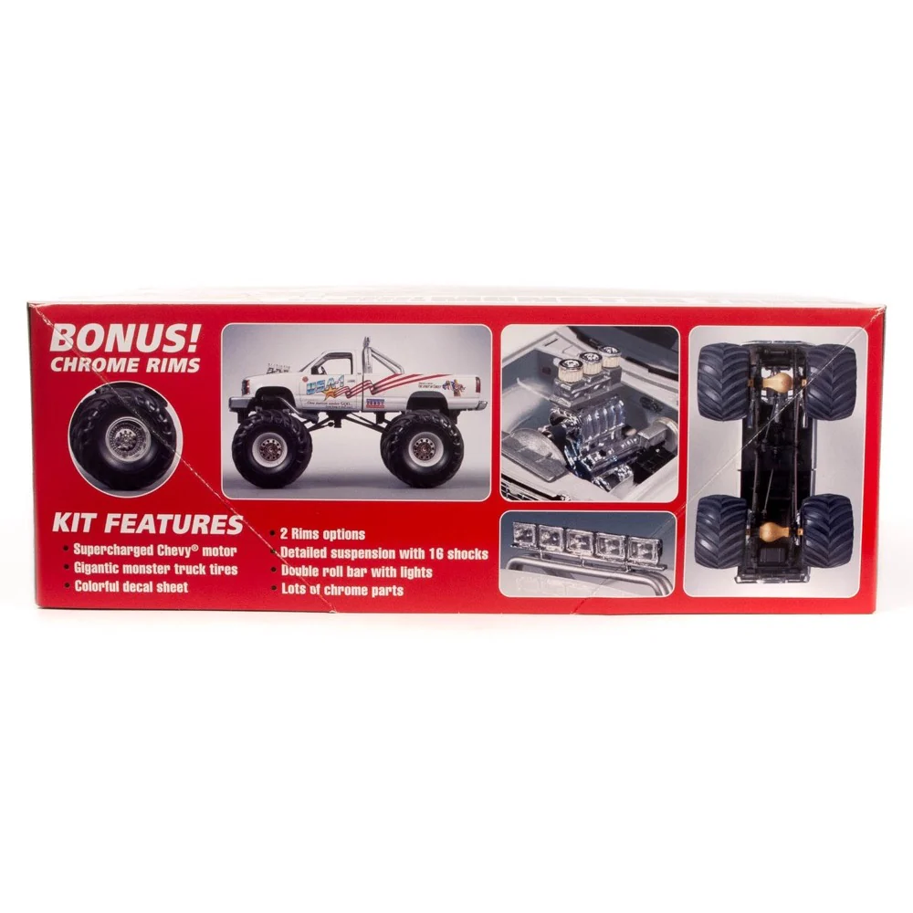 AMT 1252M 1/25 USA-1 Chevy Silverado Monster Truck - Image 4