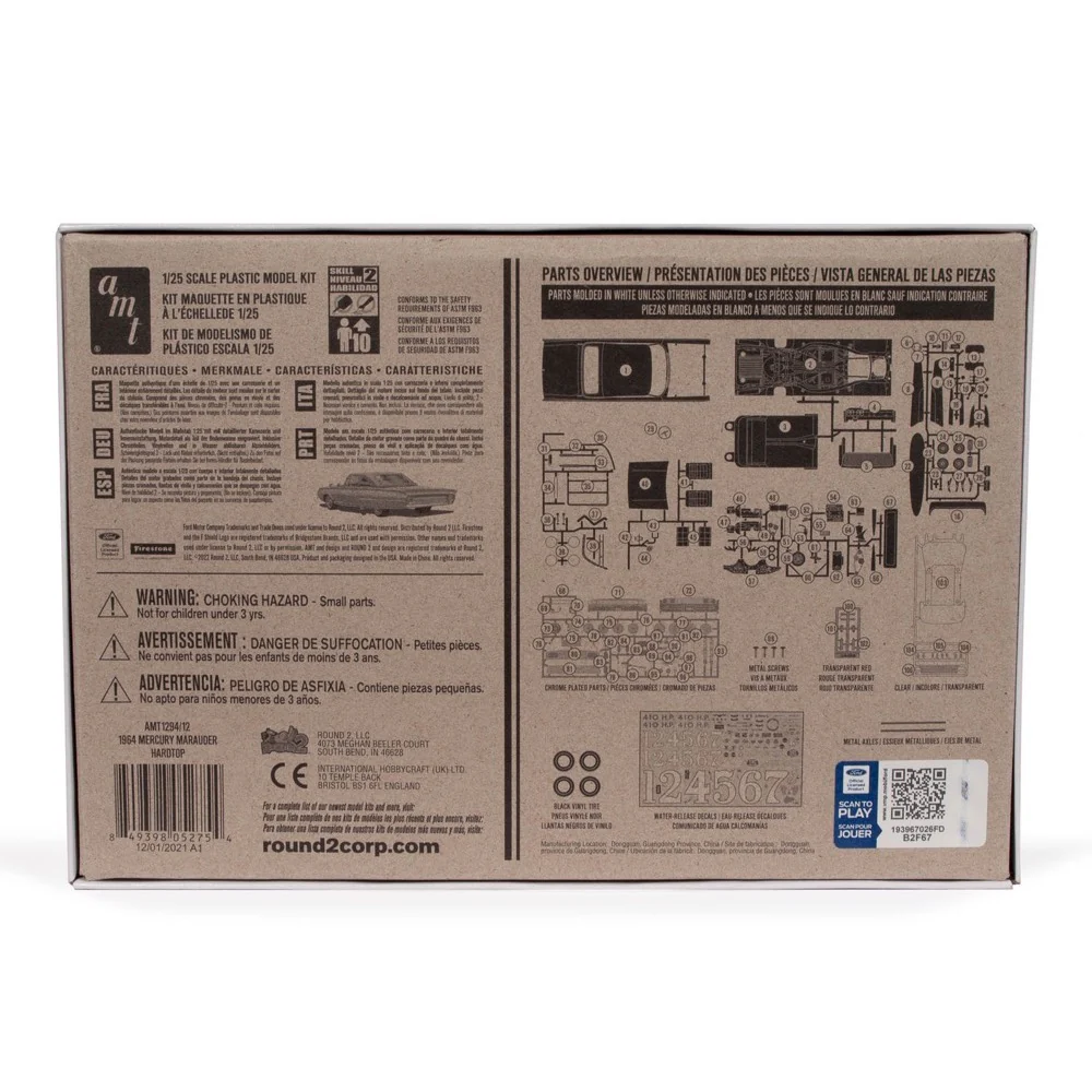 AMT 1294 1/25 1964 Mercury Marauder Hardtop - Image 5