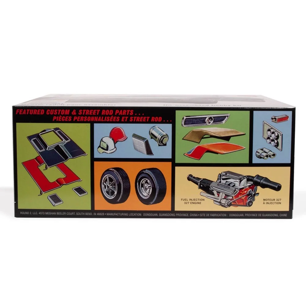 AMT 1335M 1/25 1963 Chevy Corvette Convertible - Image 3