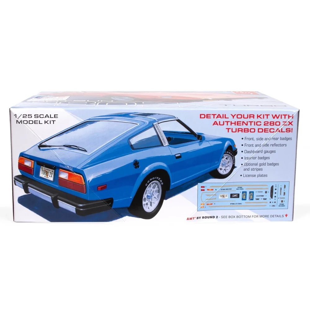 AMT 1372 1/25 1981 Datsun 280 ZX Turbo - Image 3
