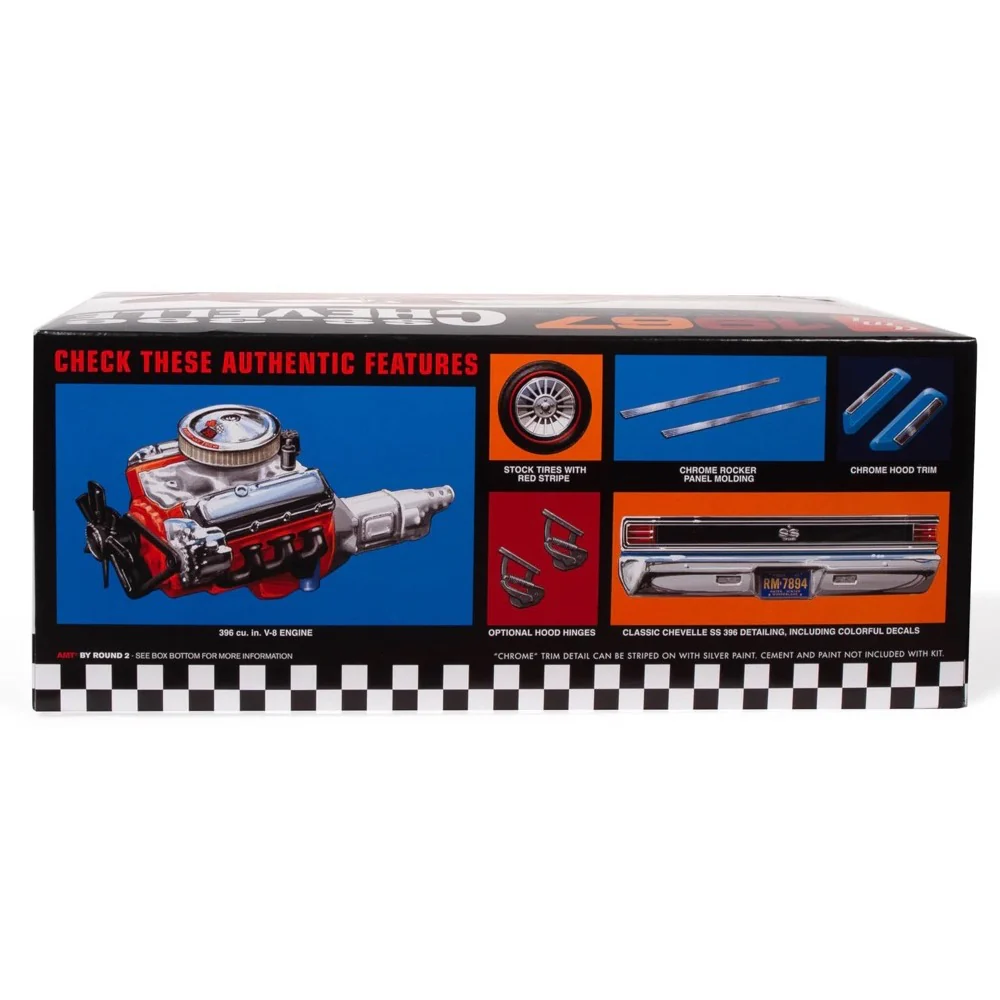 AMT 1388 1/25 1967 Chevrolet Chevelle SS396 - Image 2