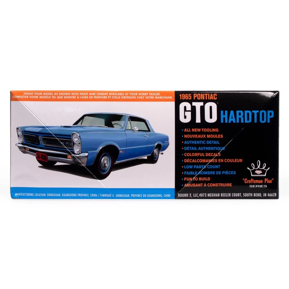 AMT 1410M 1/25 1965 Pontiac GTO Hardtop Craftsman Plus - Image 2