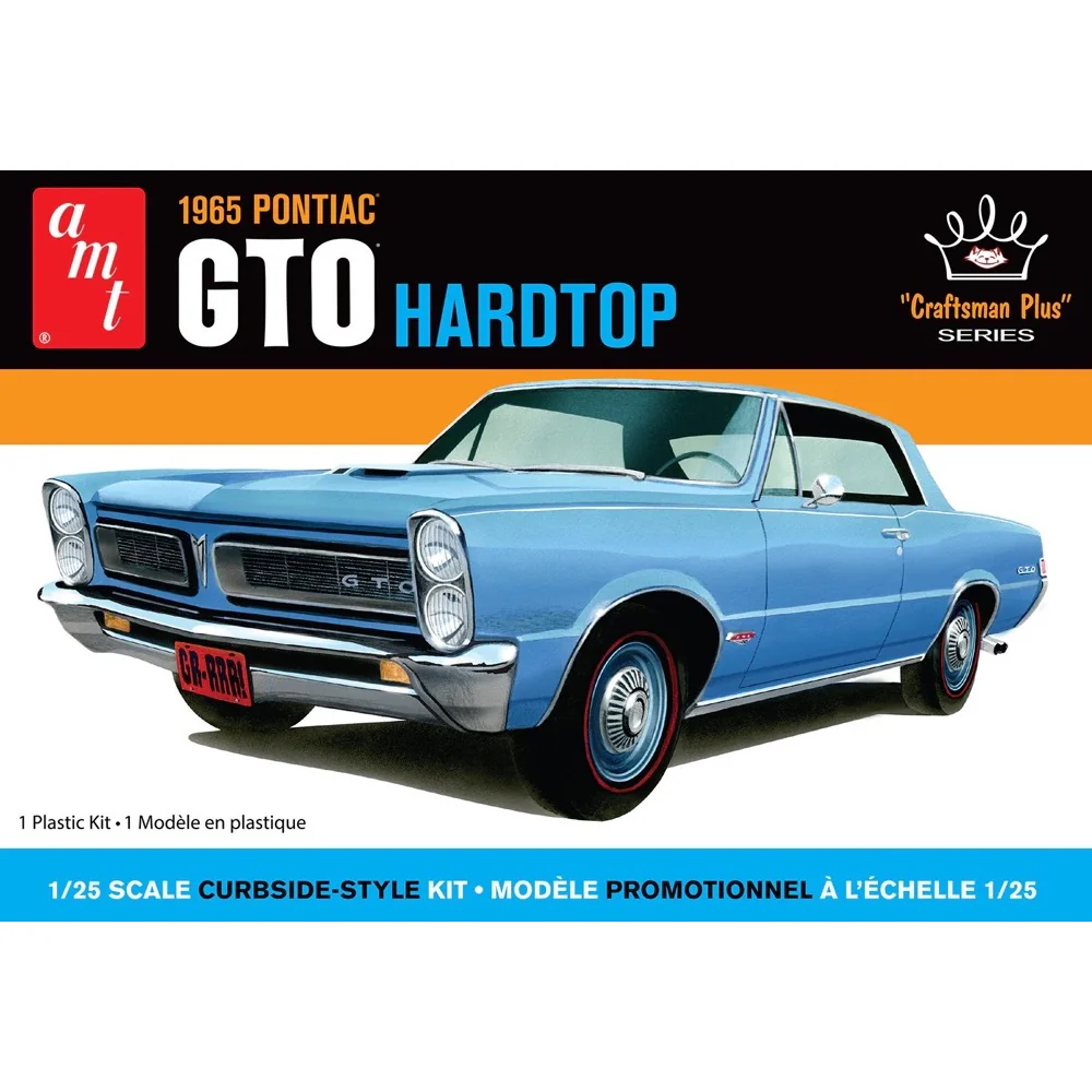AMT 1410M 1/25 1965 Pontiac GTO Hardtop Craftsman Plus - Image 4