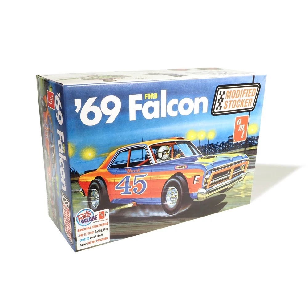 AMT 1446 1/25 1969 Ford Falcon Modified Stocker - Image 2