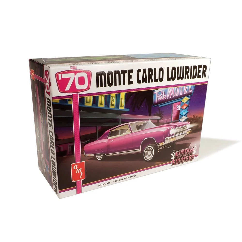 AMT 1458M 1/25 1970 Chevy Monte Carlo Lowrider - Image 2