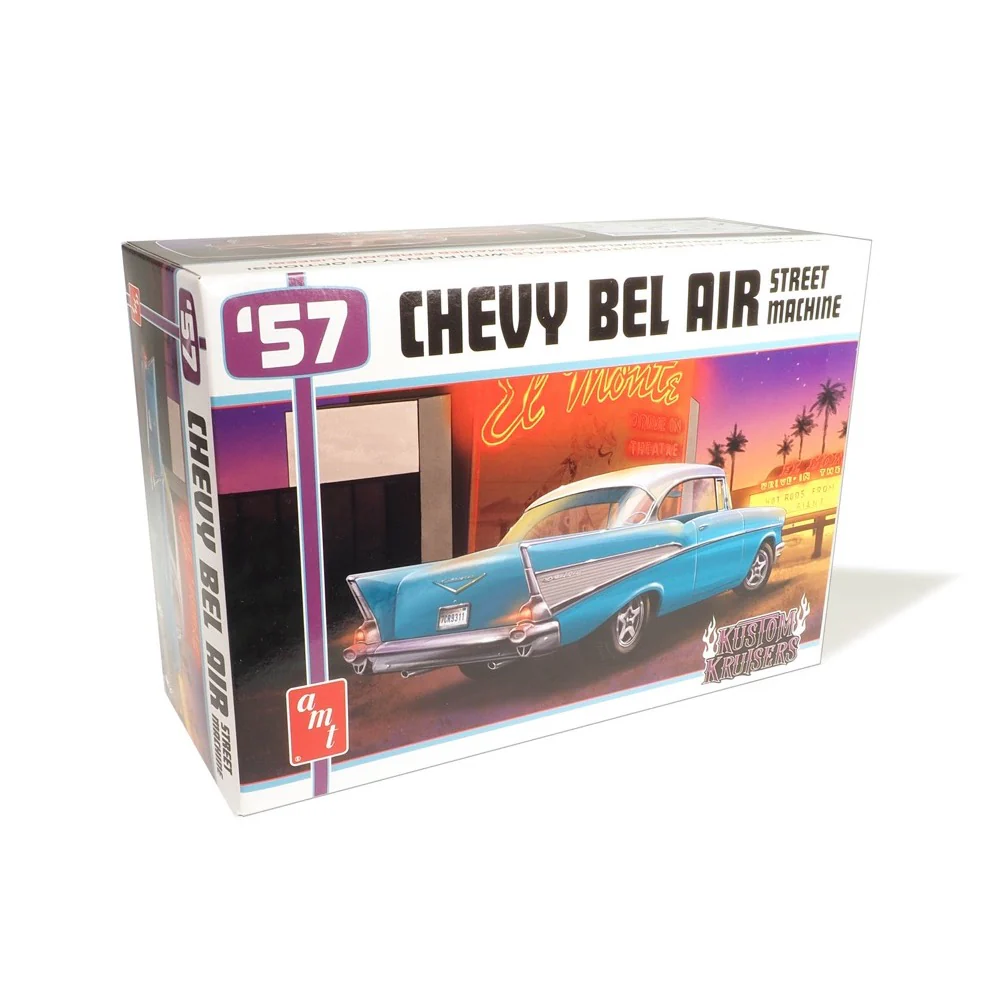 AMT 1460M 1/25 1957 Chevy Bel Air Street Machine - Image 2