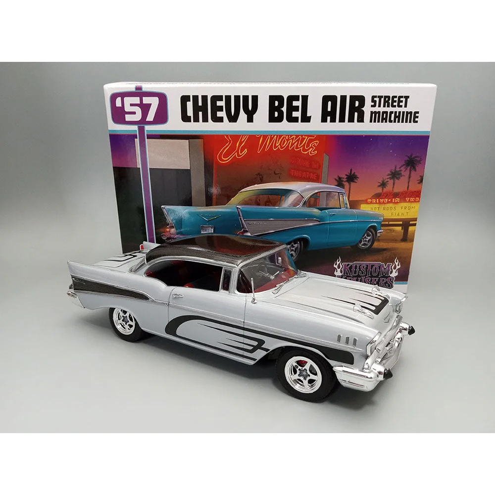 AMT 1460M 1/25 1957 Chevy Bel Air Street Machine - Image 3