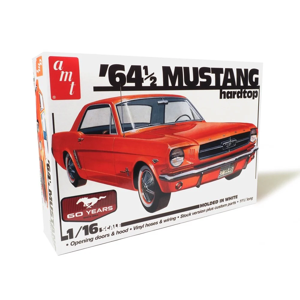 AMT 1461 1/16 1964.5 Ford Mustang Coupe 60th Anniversary - Image 2