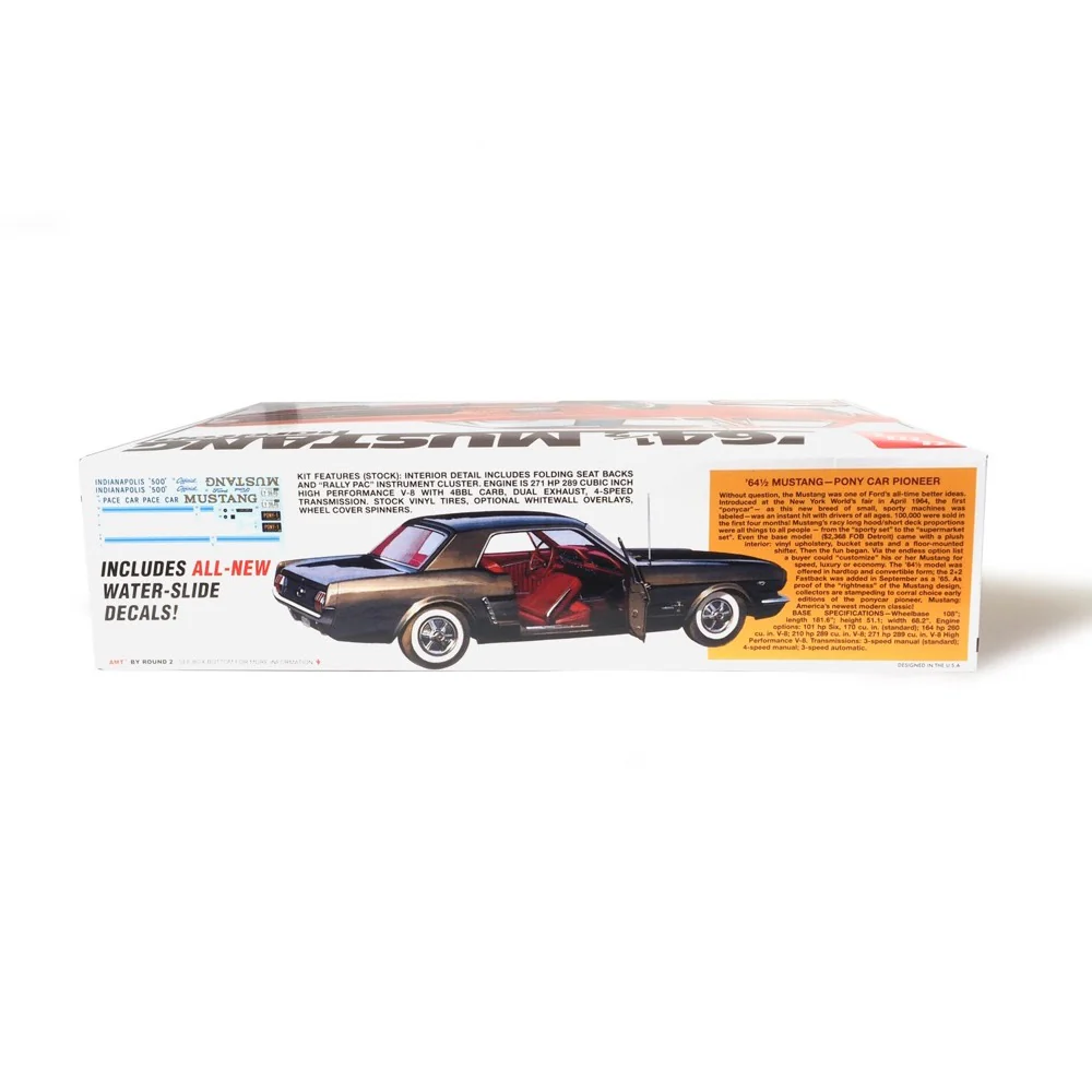 AMT 1461 1/16 1964.5 Ford Mustang Coupe 60th Anniversary - Image 5