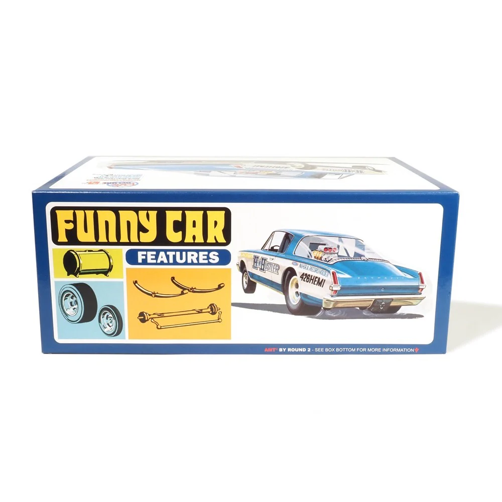 AMT 1464 1/25 1966 Plymouth Barracuda Funny Car "Hemi Hustler" - Image 5