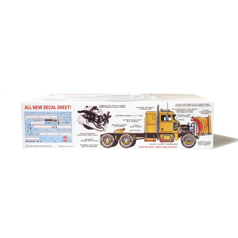AMT 1477 1/25 Peterbilt 359 "Cross Country Hauler" - Image 3