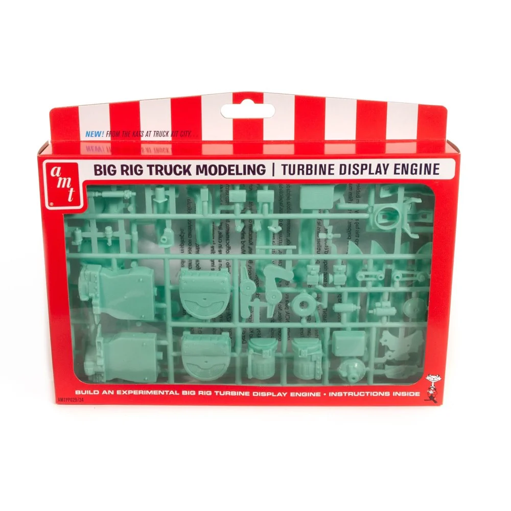 AMT PP029 1/25 Big Rig Turbine Engine Parts Pack