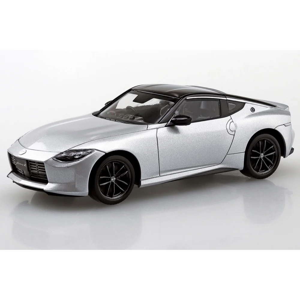 Aoshima 006263 1/32 Snap Kit Nissan RZ34 Fairlady Z Brilliant Silver - Image 2