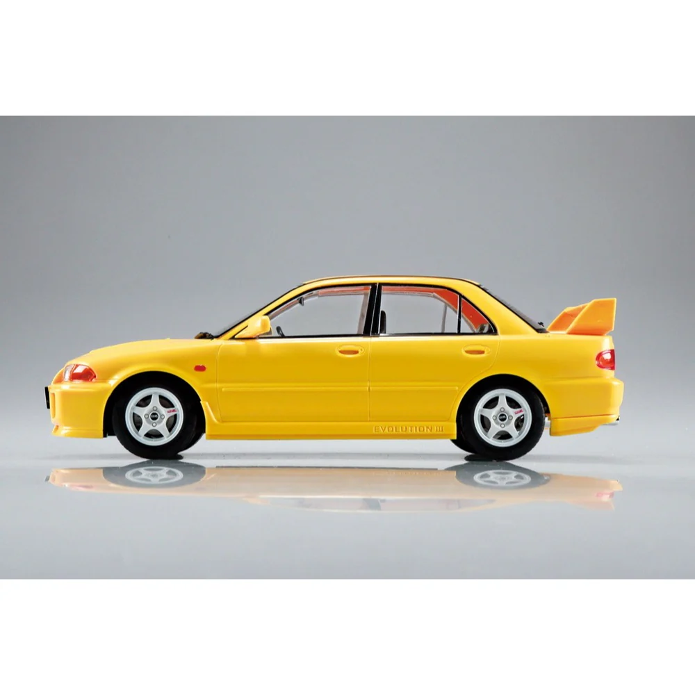 Aoshima 006779 1/24 Snap CE9A Lancer Gsr Evolution III 1995 Dandelion Yellow - Image 6