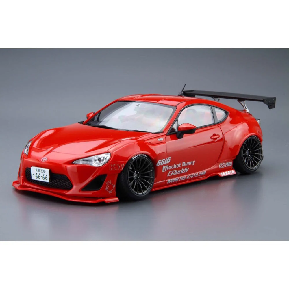 Aoshima 020087 1/24 ZN6 Toyota 86 '12 Greddy & Rocket Bunny Enkei Ver. Toyota - Image 2