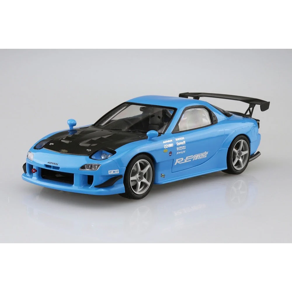 Aoshima 020093 1/24 Re Amemiya Fd3S RX-7 '99 Mazda - Image 2
