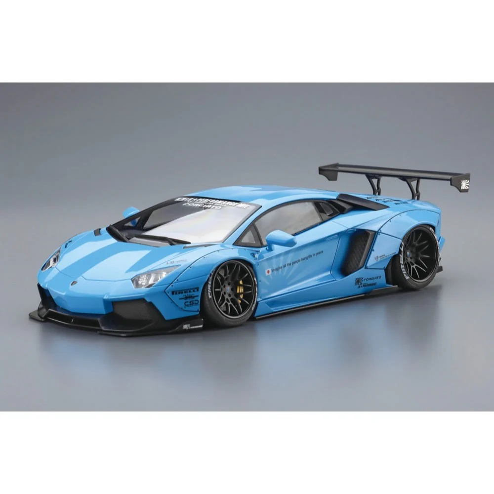 Aoshima 020232 1/24 LB-Works Lamborghini Aventador Ver.1 - Image 2