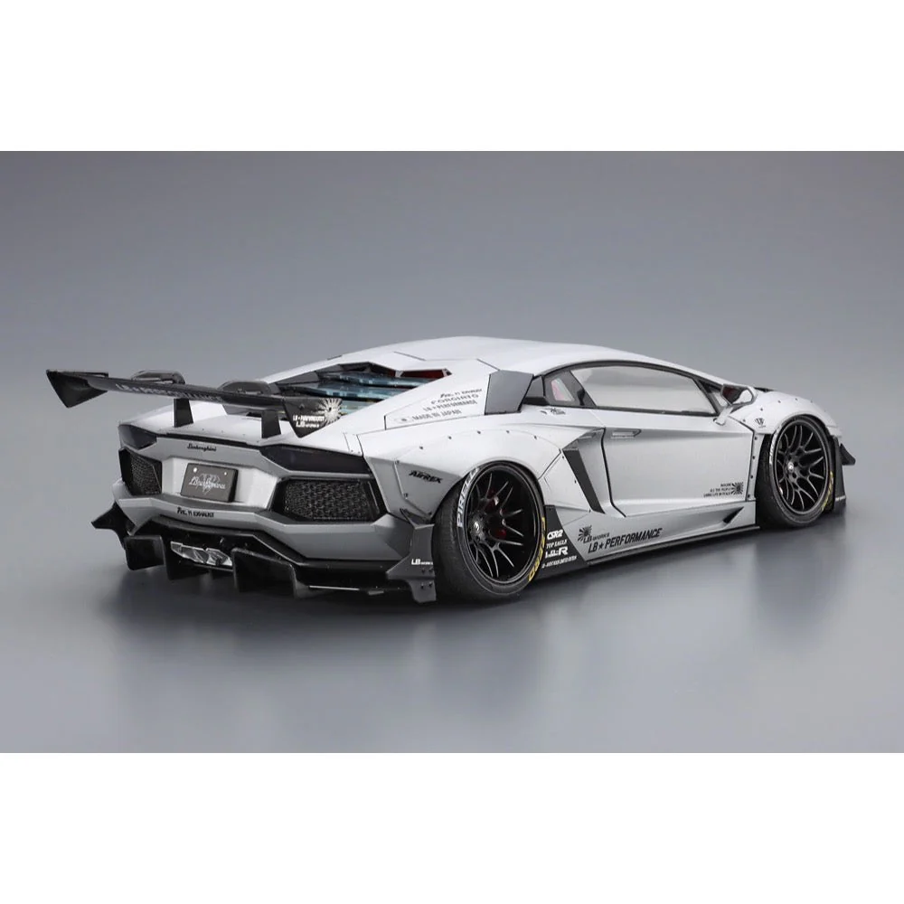 Aoshima 020233 1/24 LB-Works Lamborghini Aventador Limited Edition Ver.1 - Image 3