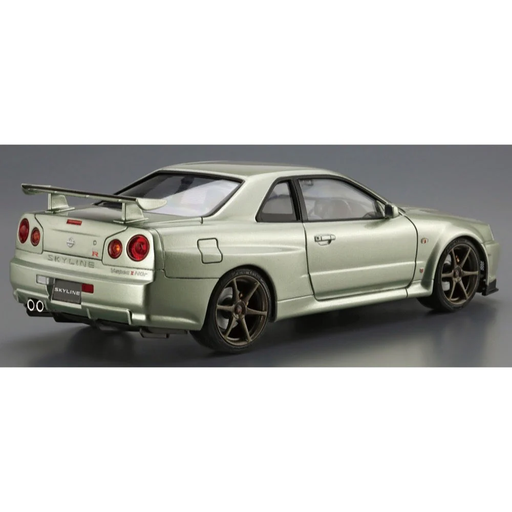 Aoshima 020240 1/24 Nissan Bnr34 Skyline Gt-R V-Spec II Nur. '02 - Image 3