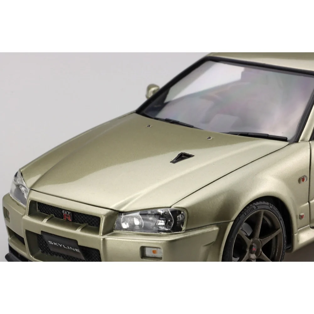 Aoshima 020240 1/24 Nissan Bnr34 Skyline Gt-R V-Spec II Nur. '02 - Image 5