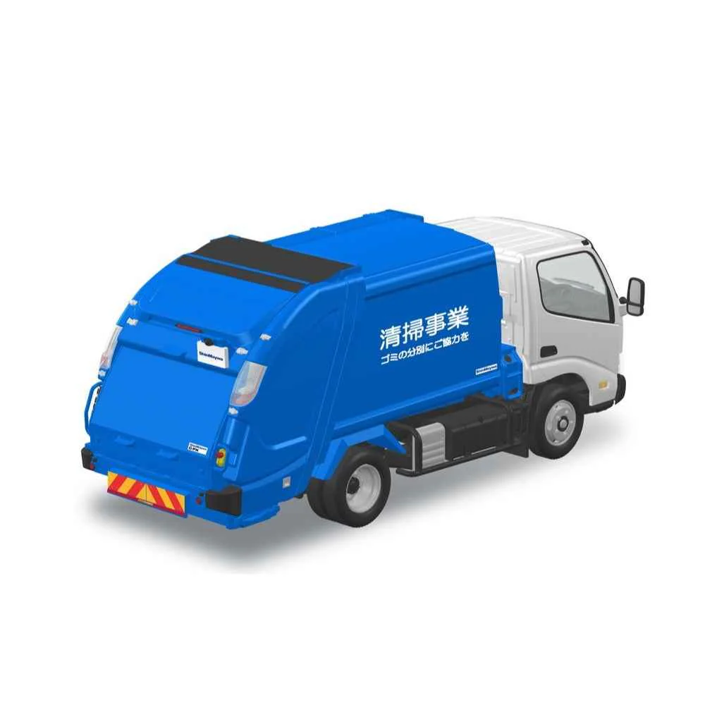 Aoshima 1/32 Snap Hino Dutro Garbage Truck - Image 2