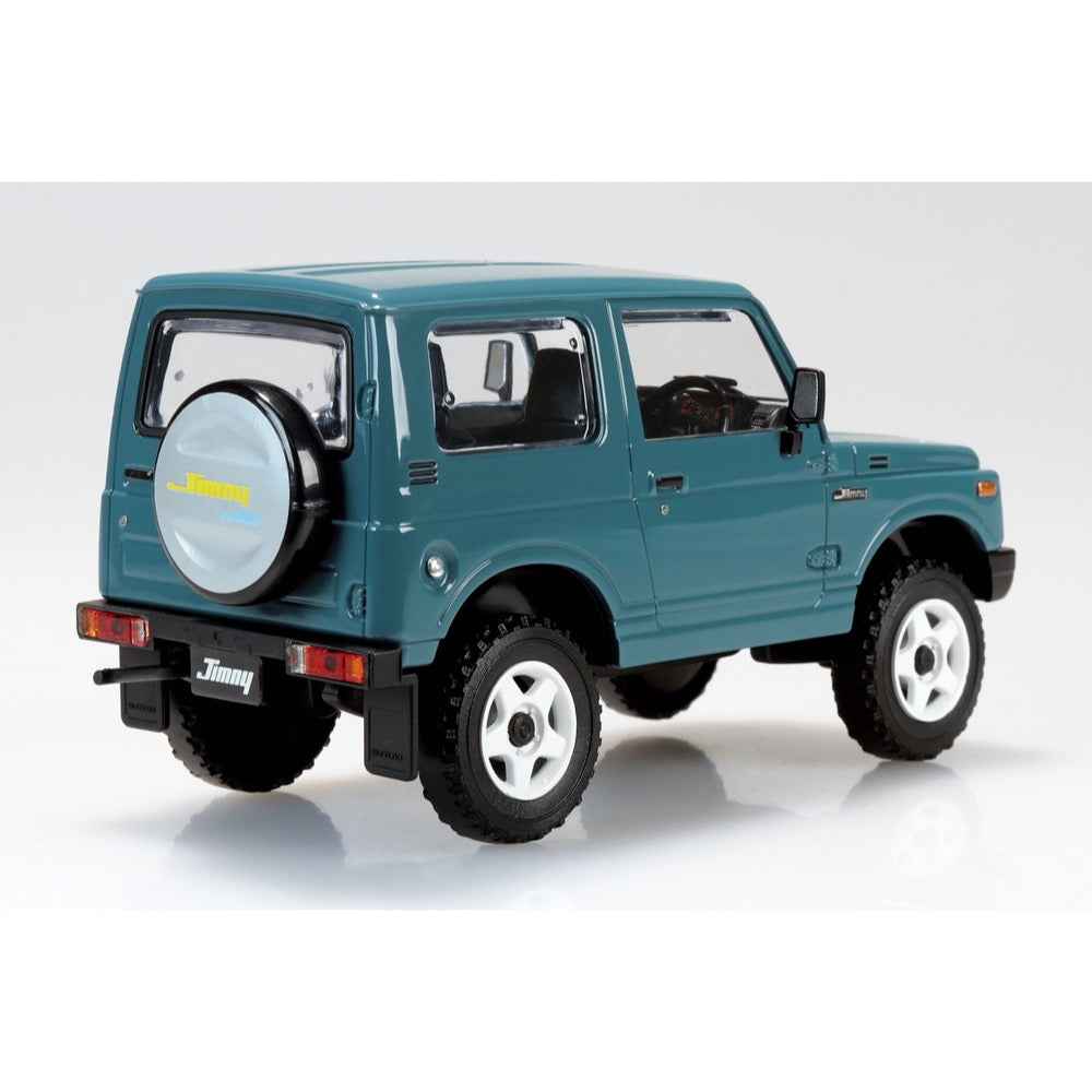 Aoshima 1/32 Snap Suzuki JA11 Jimny Custom Wheel Blue Gray - Image 2