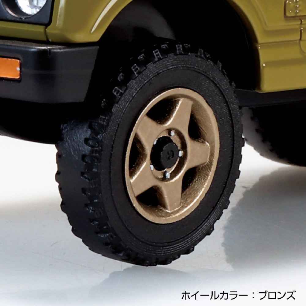 Aoshima 1/32 Snap Suzuki JA11 Jimny Custom Wheel Olive - Image 5