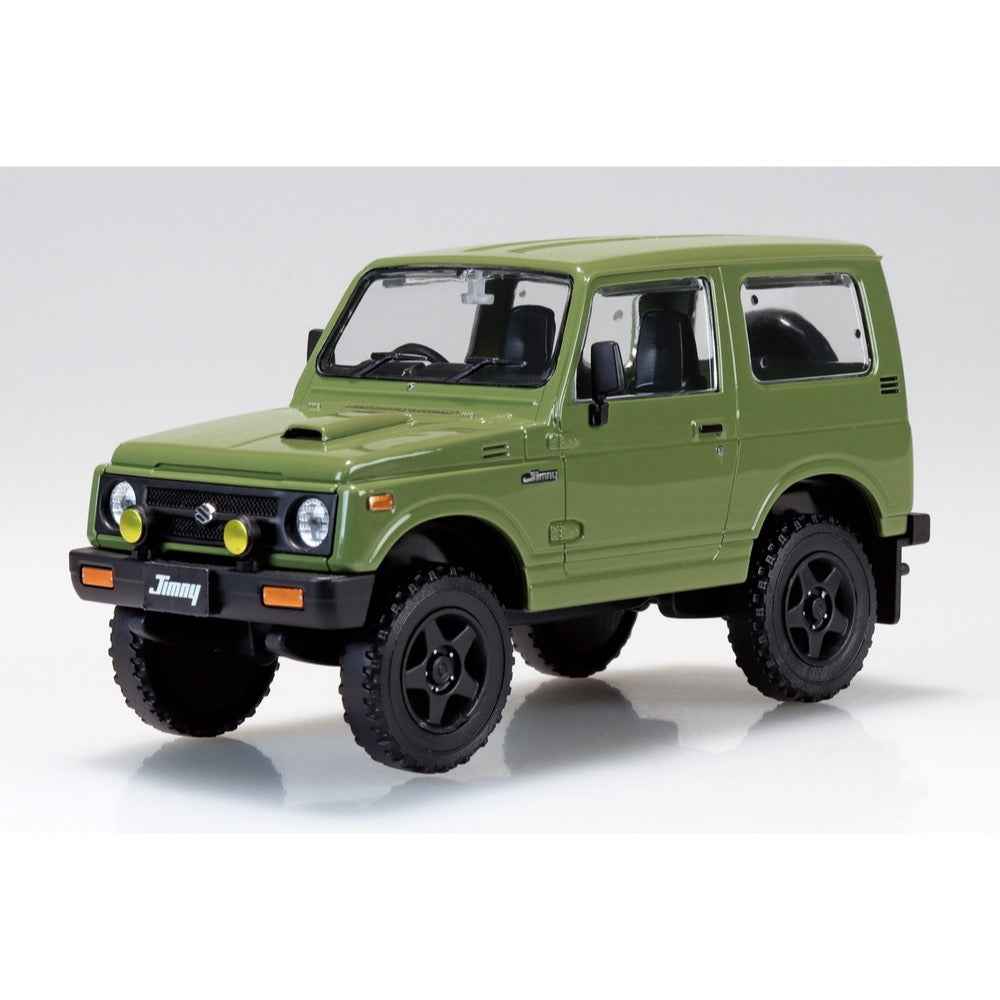 Aoshima 1/32 Snap Suzuki JA11 Jimny Custom Wheel Olive Green