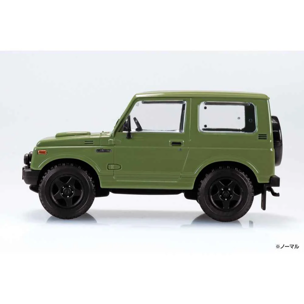Aoshima 1/32 Snap Suzuki JA11 Jimny Custom Wheel Olive Green - Image 3