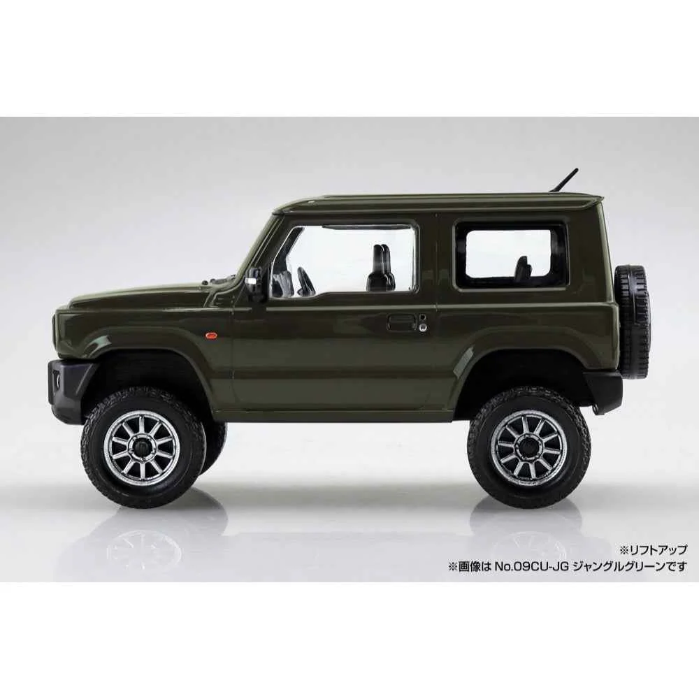 Aoshima 1/32 Snap Suzuki JB64 Jimny Custom Wheel Bluish Black Pearl 3 - Image 4