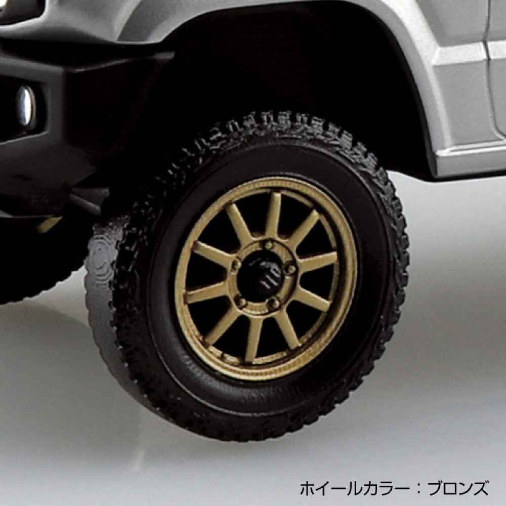 Aoshima 1/32 Snap Suzuki JB64 Jimny Custom Wheel Silky Silver Metallic - Image 5