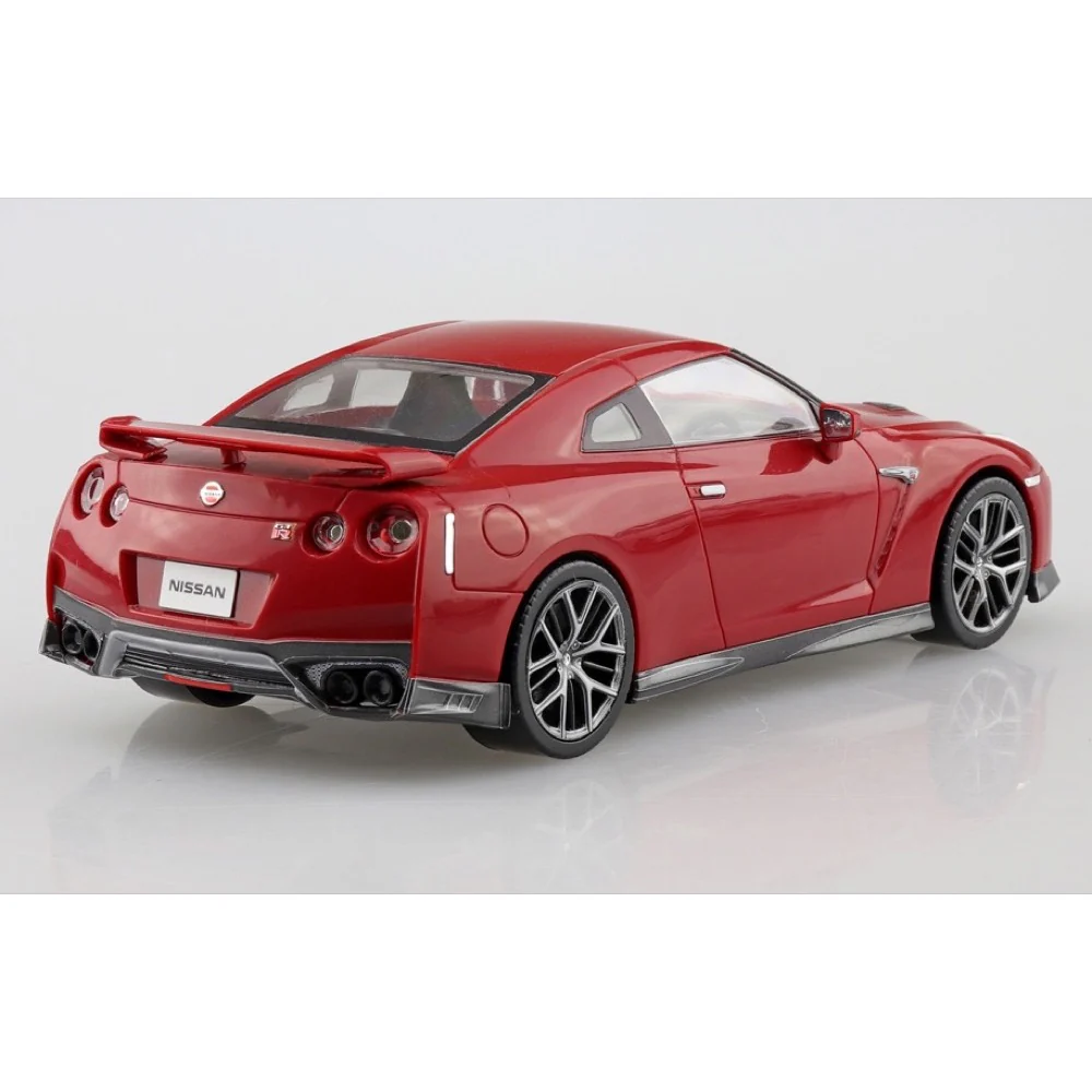 Aoshima A005825 1/32 SNAP NISSAN GT-R (Vibrant Red) - Image 3